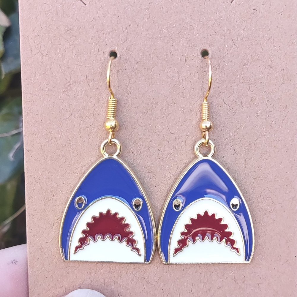 Shark Earrings